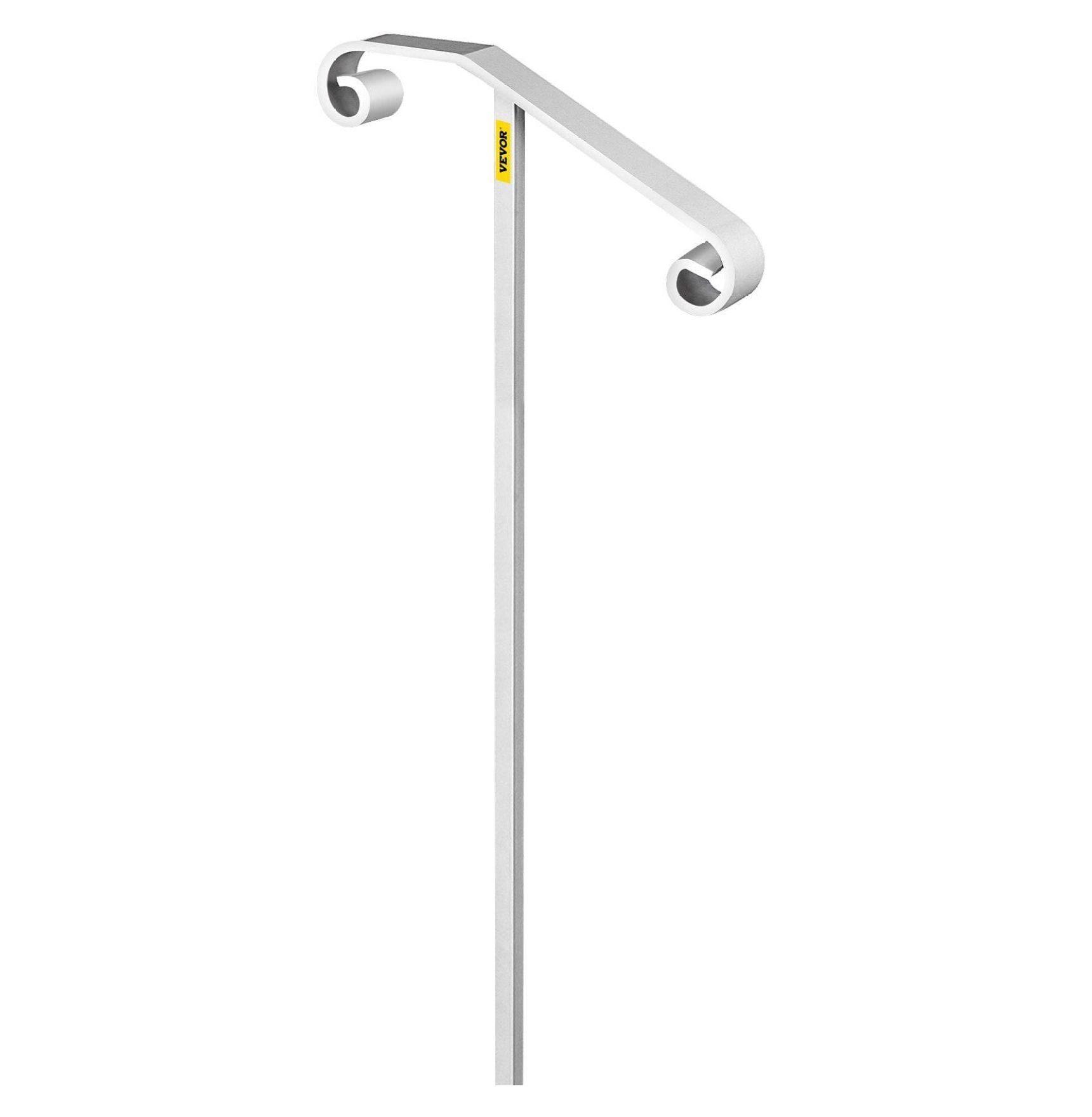 Single Post Handrail Wrought Iron Post Mount Step Grab Supports in ...