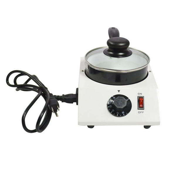 Single Pot Small Chocolate Fondue Chocolate Melt Machine Electric Heated Chocolate Melting Pot