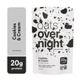 thumbnail image 1 of Oats Overnight Cookies & Cream Protein Overnight Oatmeal Shake, 2.7 oz, 1 Pouch, 1 of 8