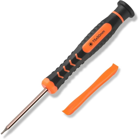 Single Precision Screwdriver, T5 Torx Security with a Spudr, Tool for PS3/4/5, Switch, Xbox, Wii, Laptop, Macbook, etc, to Repair, Clean, Replace Parts