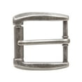 thumbnail image 1 of Single Prong Replacement Roller Belt Buckle 1 1/8" (30mm) for Leather Craft & Repair, 1 of 2