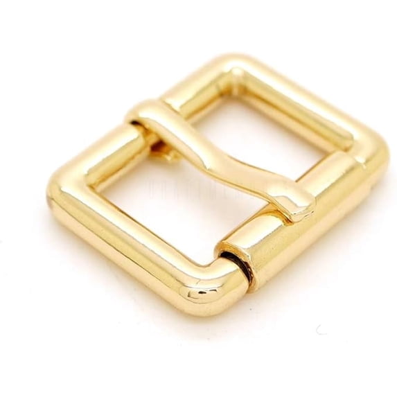 Single Loop Buckle Single Prong Roller Belt Buckles Square Metal Strap Belt Loop Buckle 4 ...