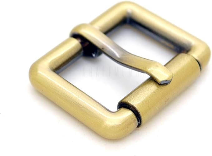 Single Loop Buckle Single Prong Roller Belt Buckles Square Metal Strap Belt Loop Buckle 4 ...