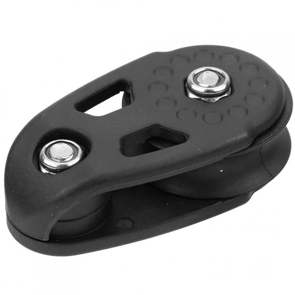 Single Pulley Block Sheave, Canoe Pulley Block Sheave,Plastic Single Pulley Block Sheave Accessories for Kayak Canoe Marine Anchor Trolley