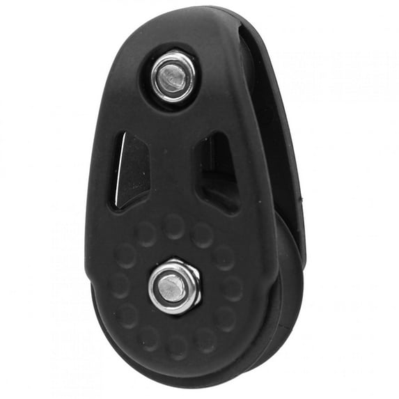 Single Pulley Block & Sheave for Kayaks, Canoes, Boats - Durable & Rustproof Marine Grade Anchoring Trolley System