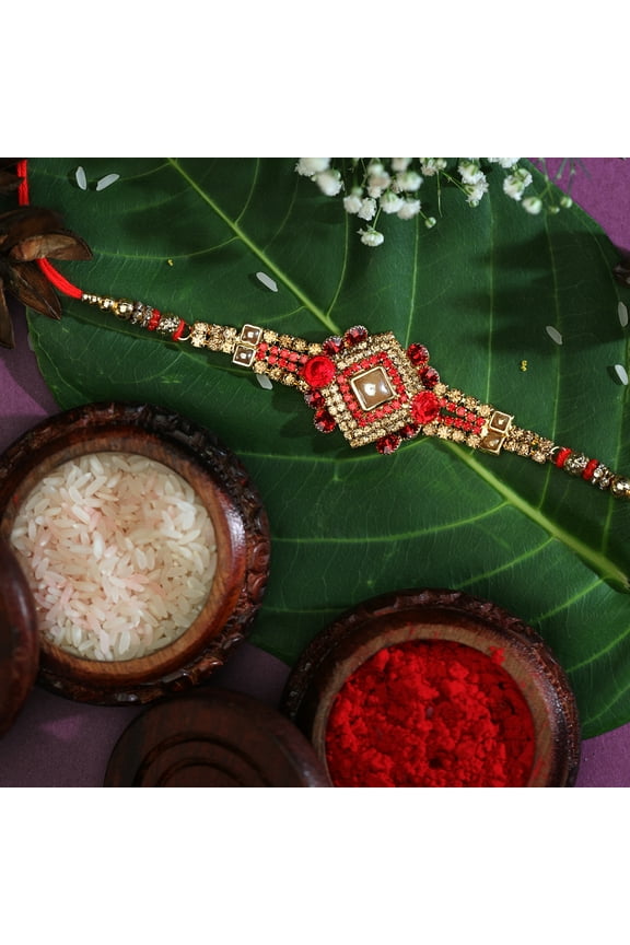 Single Rakhi for Brother Rakhi Thread Bracelet for Bhai Bhabhi Bhaiya veera Raksha Bandhan Rakhi Set Dora Bracelets with gift Pack for Brother Sister Indian Traditional Raksha Bandhan Festival