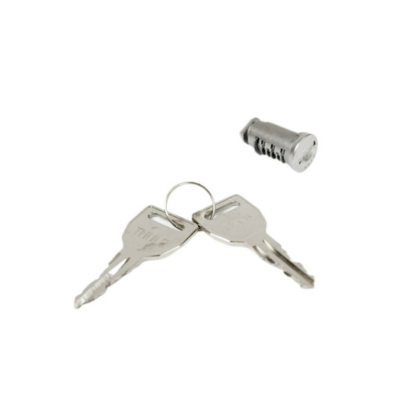 Single Replacement Lock Cylinder with 2 Keys Keyed Pin Tumbler for Door Locks & Cabinets