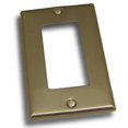 thumbnail image 1 of Single Rocker Switch Plate, Satin Nickel, 1 of 1