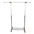 thumbnail image 1 of Single Rod Adjustable Telescopic Coat Rack Simple Assembly Bedroom Movable Garment Hanger Balcony Cloth Drying Display Rack, 1 of 8
