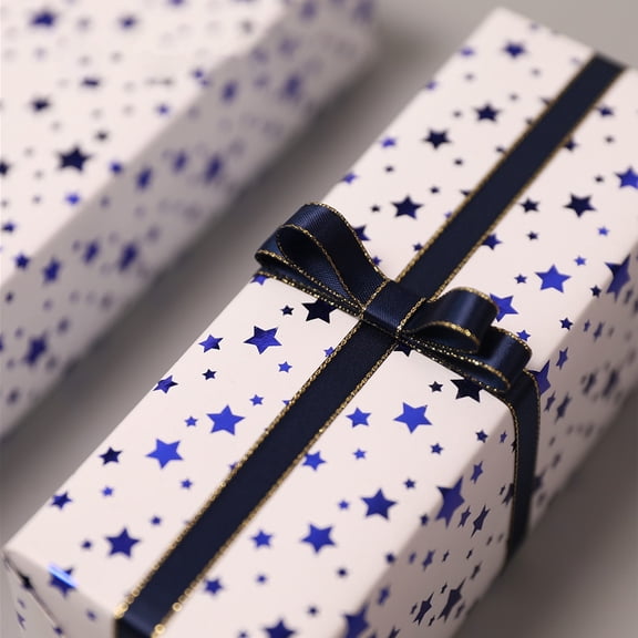 Single Roll Christmas Printed Gift Wrapping Paper Truck Snowflake Plaid Design For Holiday Present Packaging & DIY Craft Embellishment