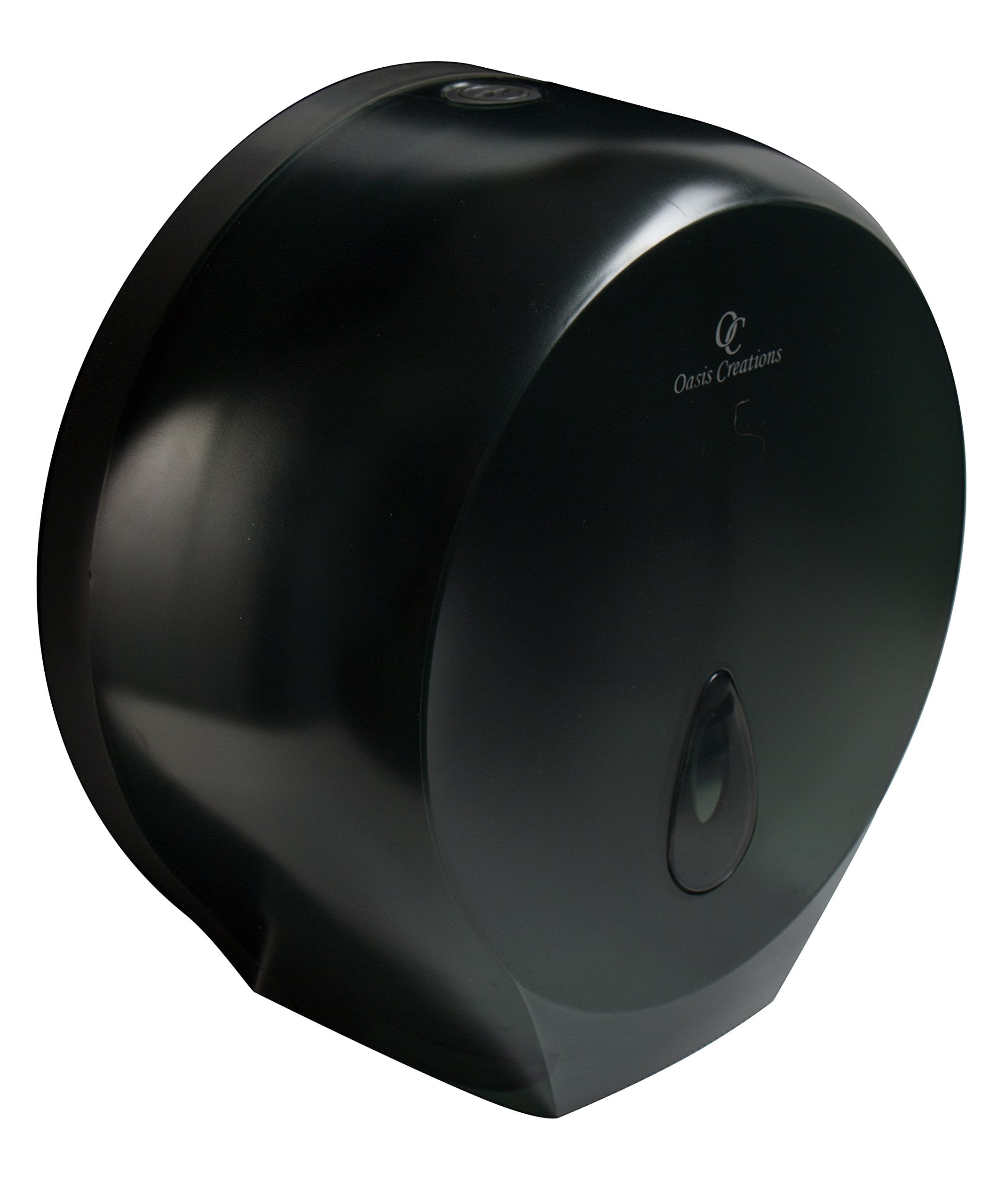 Single Roll Toilet Tissue Dispenser by Oasis Creations- 9” Bath Tissue Dispenser