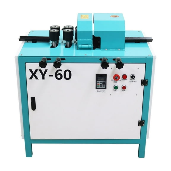 Single Round Bar Machine Automatic Wood Milling Machine Wooden Stick Polishing Machine 220V