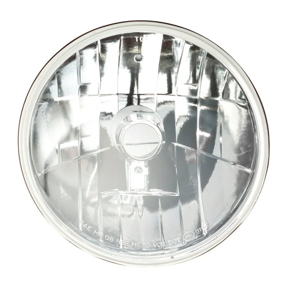 Single Round Conversion Front Headlight Lamp Assembly Fits Dodge Rampage 5081125