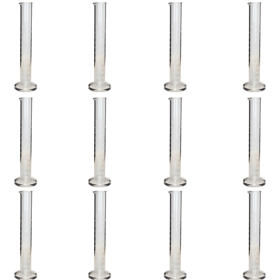 Cylinder, Single-Scale, Borosilicate Glass, 100ml, Pack of 12
