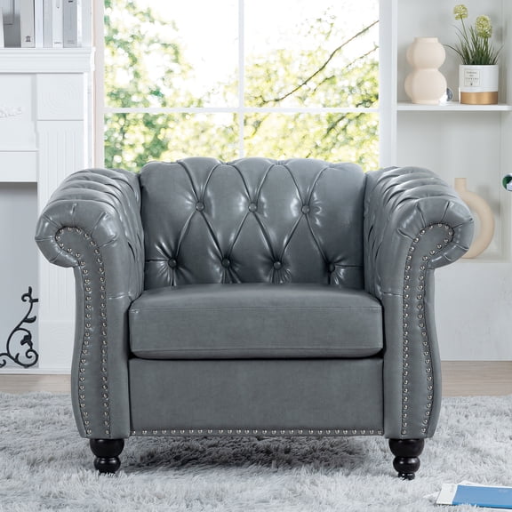 Single Seater Sofa, Pocket Springs and Foam Seating / Comfortable Living Room Relaxation