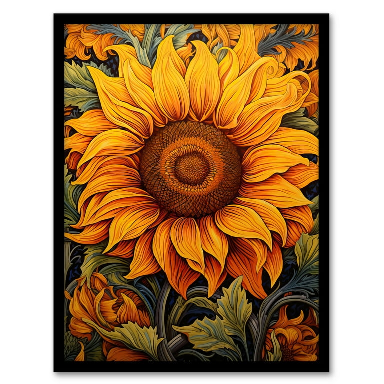 Single Sensational Summer Sunflower Bright Floral