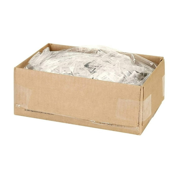 Single Serv Flat Pepper Packets, 0.1 Gram - 3000 per case.