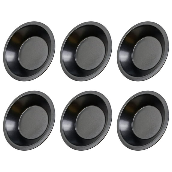 Single Serve 5Inch Miniature Pie Plate Carbon Steel Nonstick Coating Easy Cleaning Baking Dish Pie Maker Pan