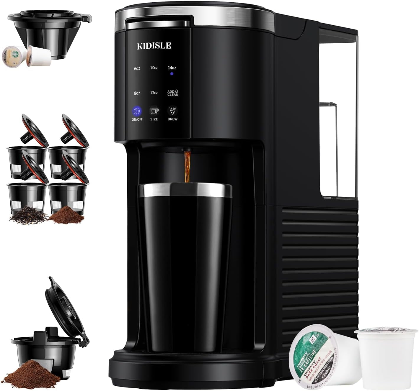 Ninja Single-Serve Pods & Grounds Specialty XL Coffee Maker