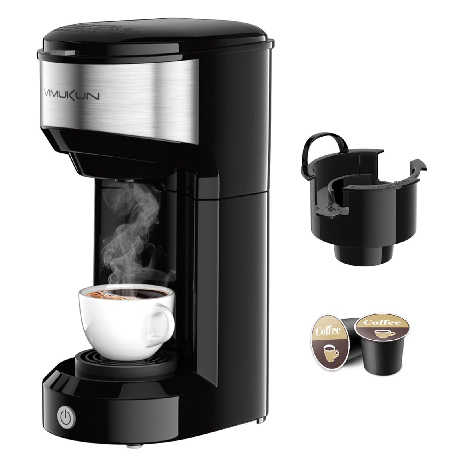 Single Serve Coffee Maker, Coffee Brewer for KCup Single Cup Capsule