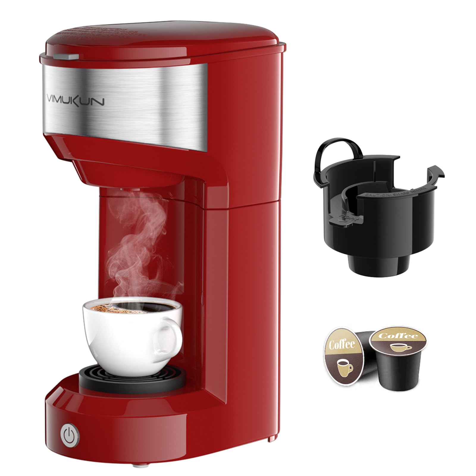 Single Serve Coffee Maker, Coffee Brewer for KCup Single Cup Capsule