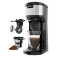 Single Serve Coffee Maker Brewer for KCup Pod & Ground Coffee Thermal