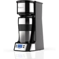 thumbnail image 1 of Single Serve Coffee Maker, Programable Single-Serve Brewers, Timer Auto Start/Off, 14 Oz Single Cup Coffee Machine For Ground Coffee, 700W Quick Brewing, Perfect Gifts for Coffee Lovers, 1 of 7
