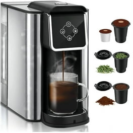 Chefman Froth + Brew Coffee Maker, K-Cup Pods & Grounds