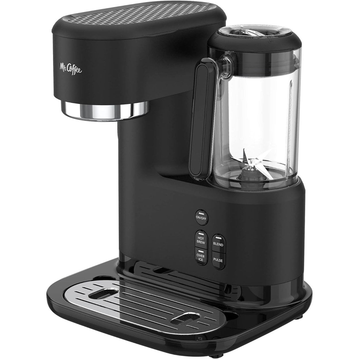 Black Drip Single-Serve Coffee Maker with Permanent Filter