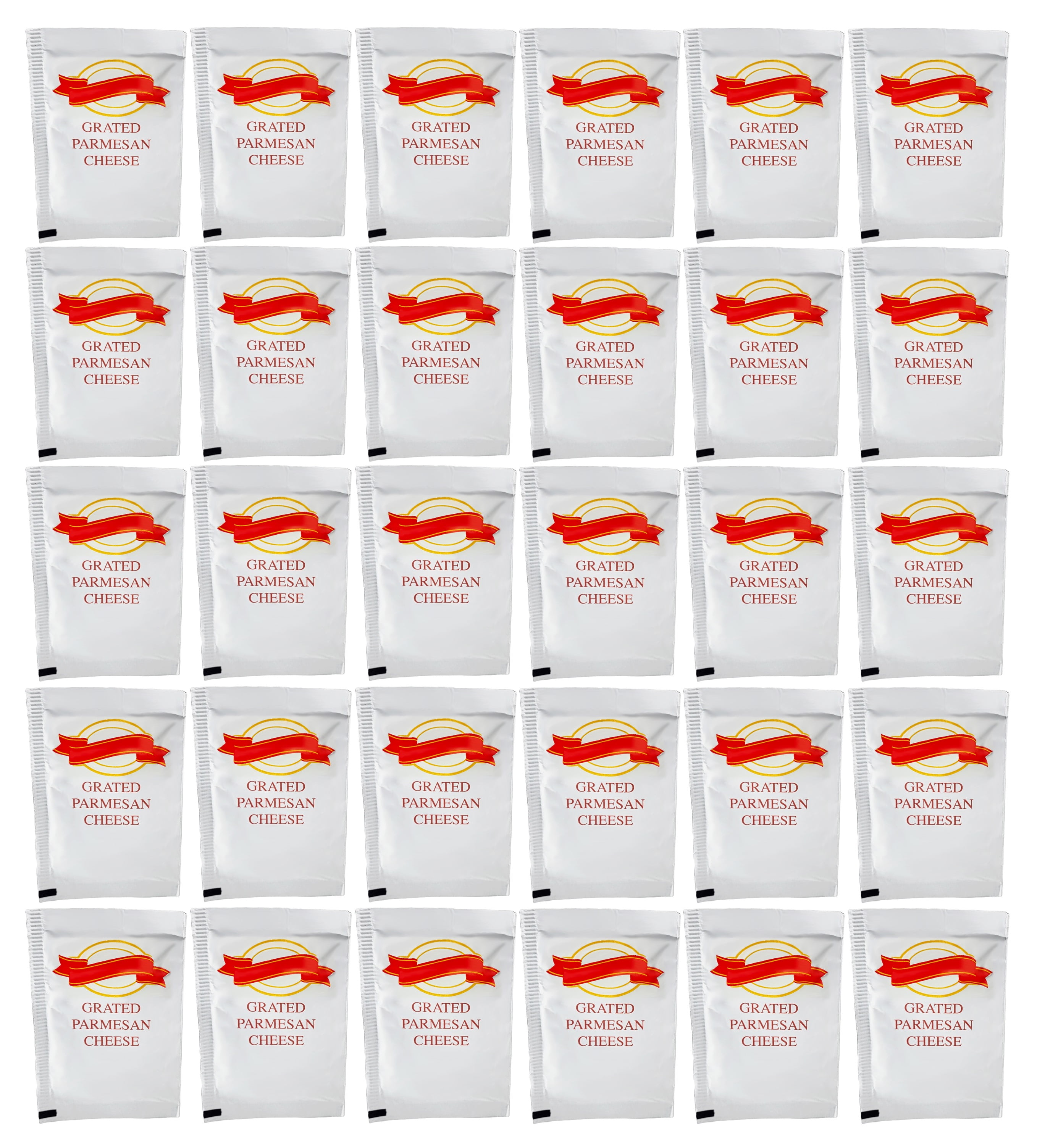 Single Serve Portion Packets | Pizza Topping | Parmesan Cheese - 100 Count