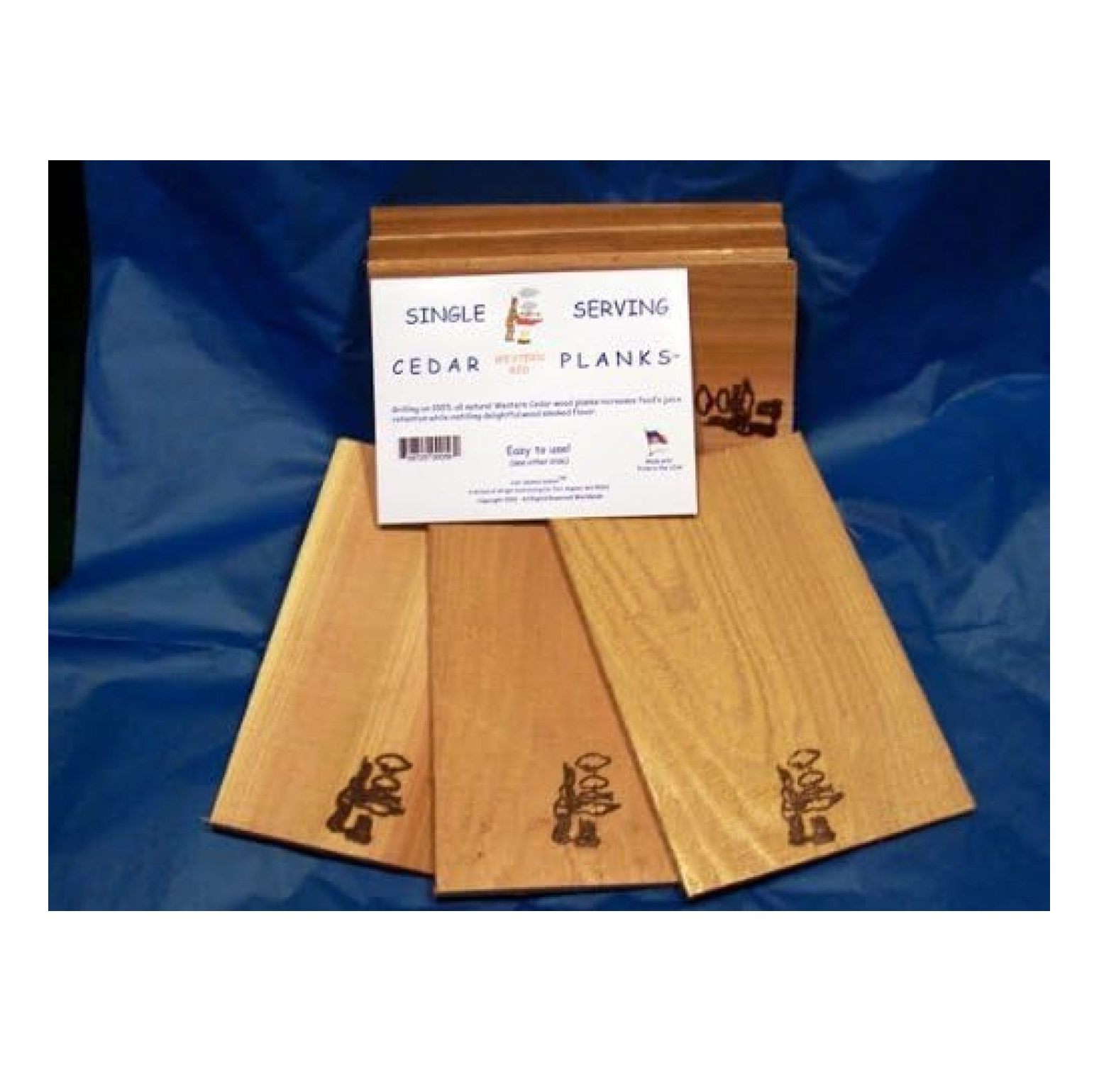 Single Serving Cedar Planks (30 Pack)