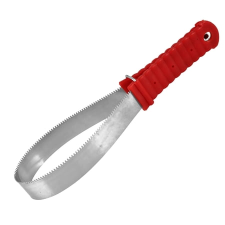 Jeffers Single Blade Deshedder Grooming Tool for Horses Dogs Cats Livestock Pets Stainless Steel Shedding Blade with Comfortable Vinyl Handle