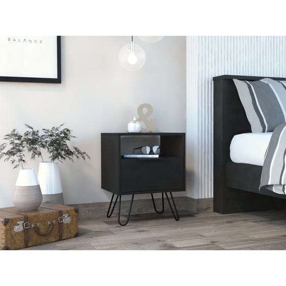 Single Shelf and Drawer Design | Suitable for Bathroom Essentials | Provides Convenient Storage and Stylish Look