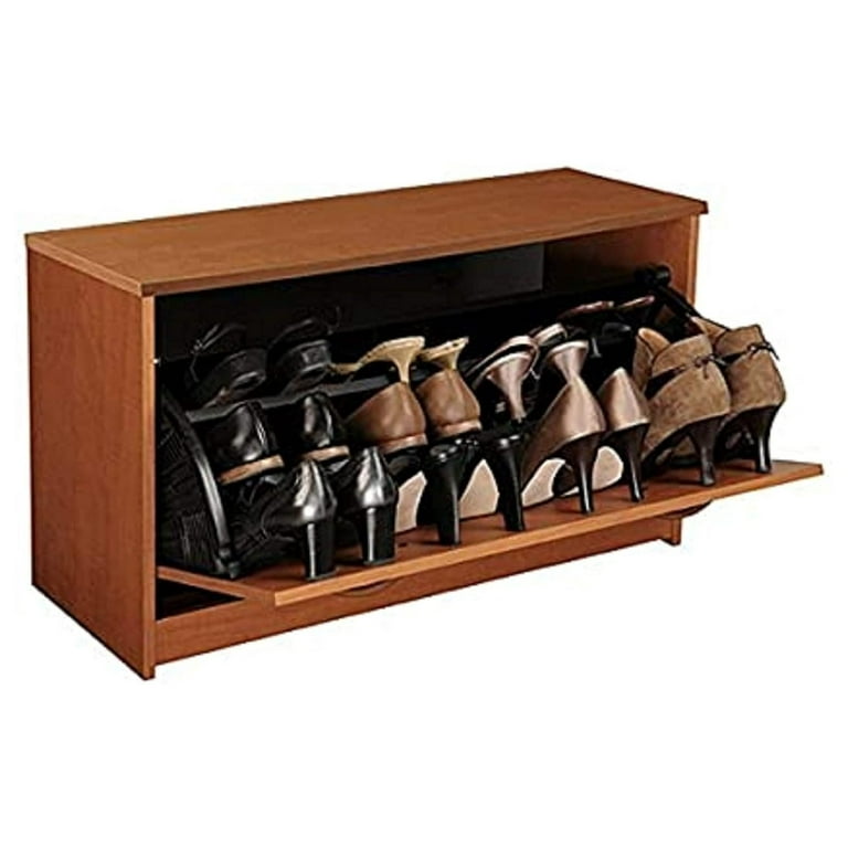 Cherry shoe cabinet sale