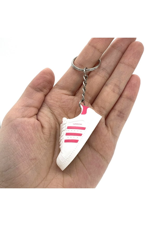 Single Shoe, No Box 3D Mini Sneaker Keychain, Basketball Sneaker Collectible, For Adidas Original