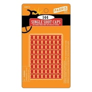 Parris Toys Single Shot Pull-Off Action Caps 2-Pack – 100 Shots Total – Toy Cap Gun Refills Made in Germany