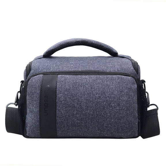Single Shoulder Crossbody DSLR Camera Bag Messenger Sling Case Waterproof Shockproof Storage for Lens Accessories Travel Photography Compact Lightweight
