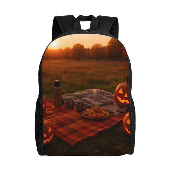 Single Side Full Backpack 16.1×11.8×4.5in Large Capacity Breathable Shoulder Belt Leisure Simple And Strong Bearing Capacity Autumn Picnic