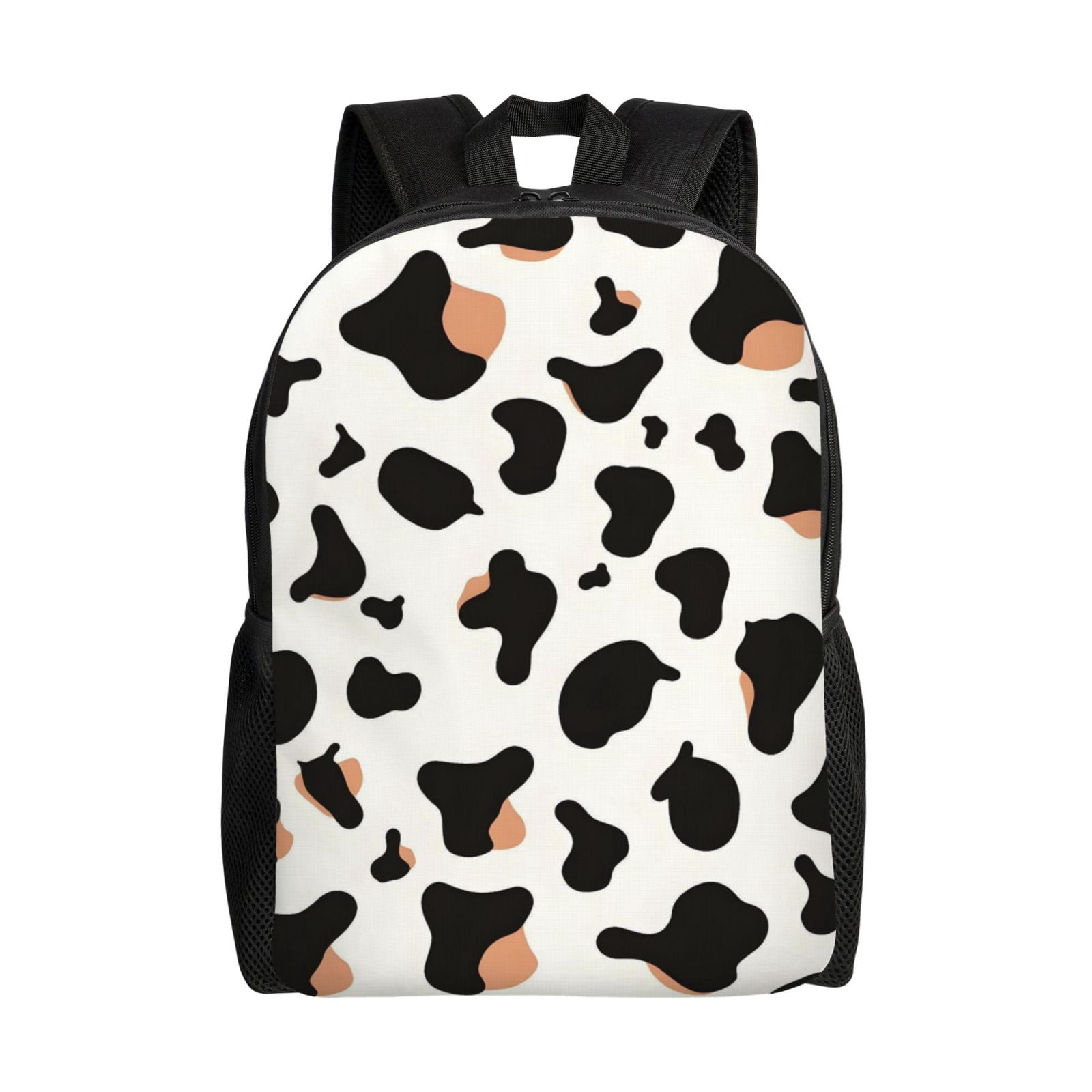 Single Side Full Backpack 16.1×11.8×4.5in Large Capacity Breathable Shoulder Belt Leisure Simple And Strong Bearing Capacity Simple Cow Print Pattern1_1