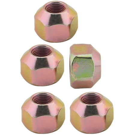 Single Side Steel Lug Nut, 1/2 RH Fine Thread, Single Taper, 5pc