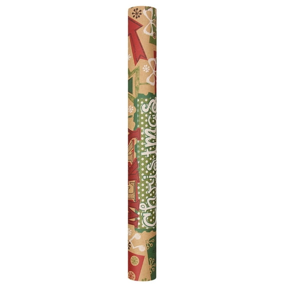 Single-Sided Christmas Wrapping Paper Classic Santa Claus 70X50Cm Holiday Gift Wrap Packing Package Paper Wedding Decoration