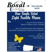 Single Sided Light Fusible Fleece 45in x 72in