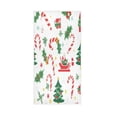 thumbnail image 1 of Single-Sided Print Hand Towel Breathable & Soft Towels Wash Cloth for Workout Running Christmas Icon Pattern 30x15 Inch, 1 of 5
