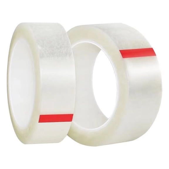 Single Sided Self Adhesive For Static-Free Use, Strong Nano Double Sided Tape Eco-Friendly Biodegradable Cellophane Clear, For Gift Wrapping And Light Duty Packaging (5m/196.8in)