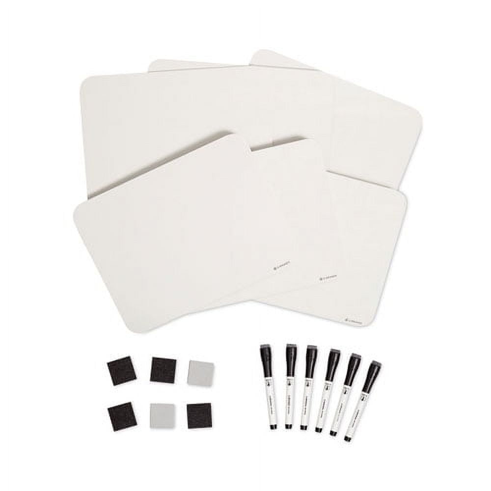 Single-Sided Dry Erase Lap Board, 12 x 9, White Surface