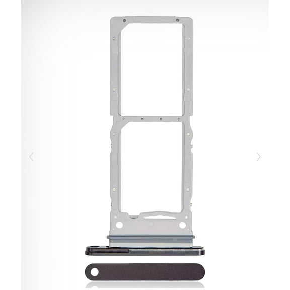 Single Sim Card Tray Compatible For Samsung Galaxy Z Fold 6 - Black