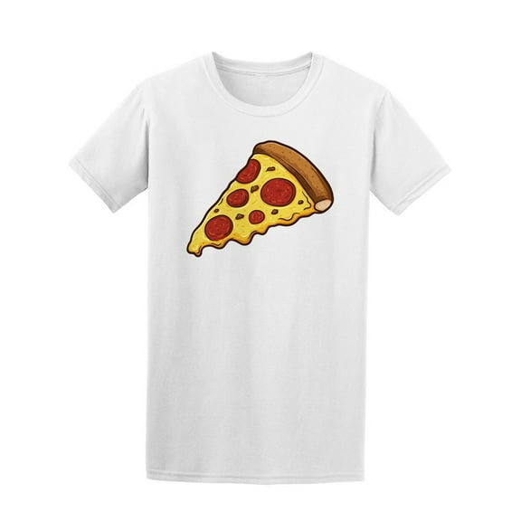 Single Slice Of Pizza T-Shirt Men -Image by Shutterstock, Male Large