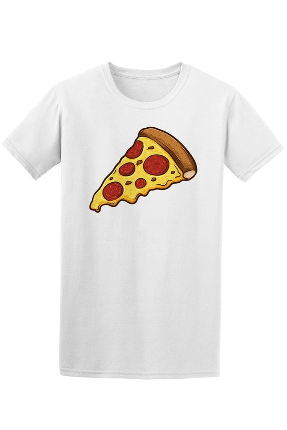 Single Slice Of Pizza T-Shirt Men -Image by Shutterstock, Male Small