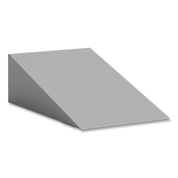 Single Sloped Metal Locker Hood Addition, 12w x 18d x 6h, Gray, Ships in 1-3 Business Days | Bundle of 2 Each