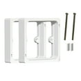 thumbnail image 1 of Single Socket Spacer Electrical Outlet Box Extender Single Gang Box Extender Square Spacer for Living Room School Offic, 1 of 11